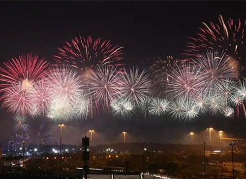 麻江县焰火晚会